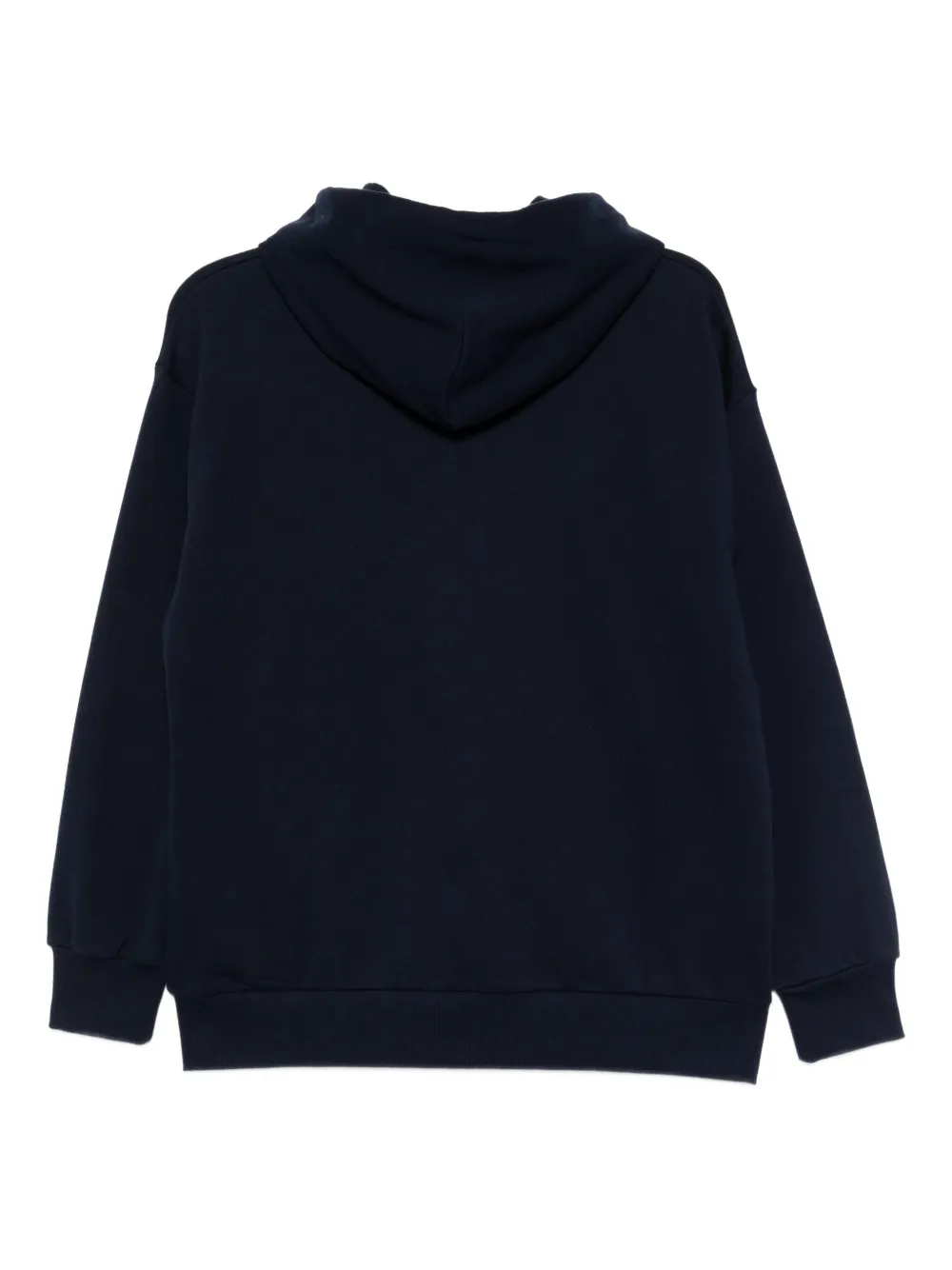 CHOCOOLATE Hoodie met geborduurd logo - Blauw