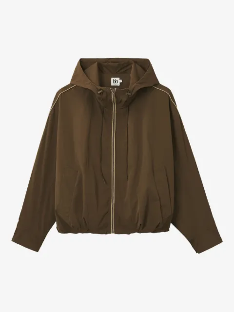 b+ab hooded drawstring jacket