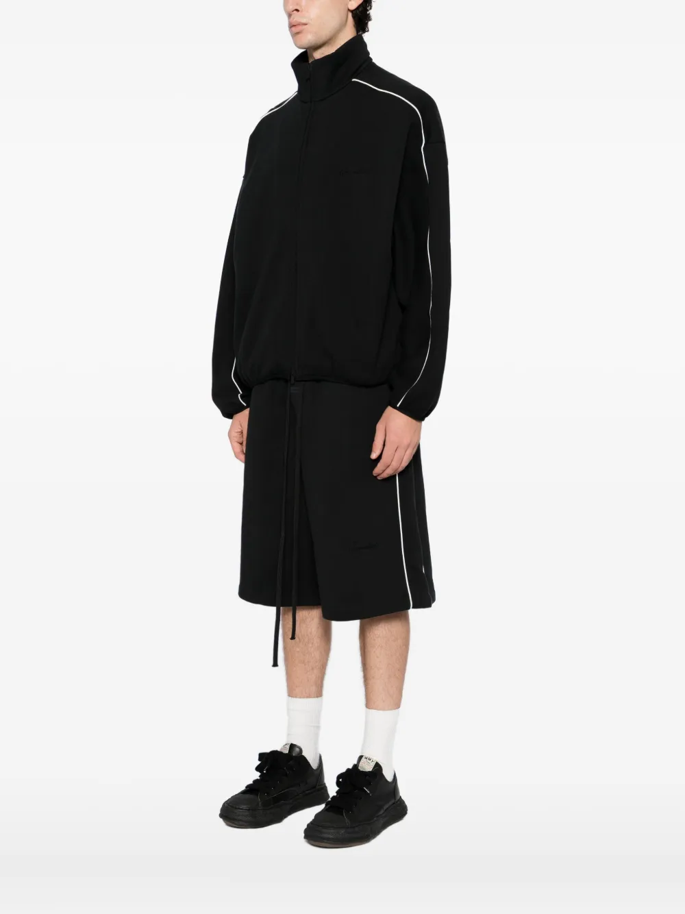 FEAR OF GOD ESSENTIALS Jack met geborduurd logo Zwart