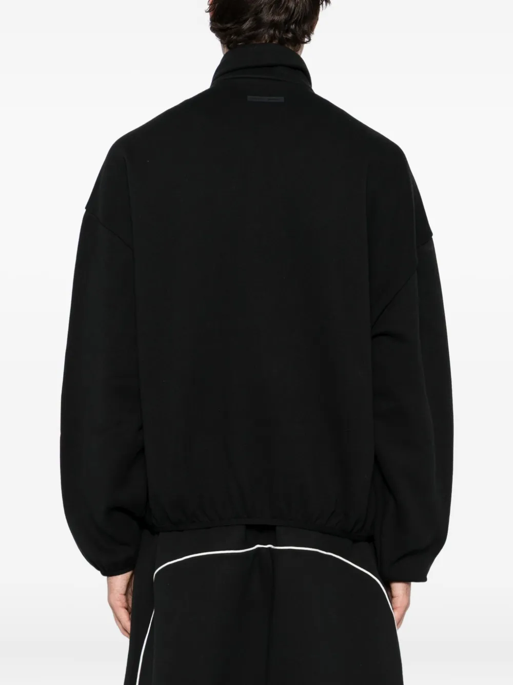 FEAR OF GOD ESSENTIALS Jack met geborduurd logo Zwart