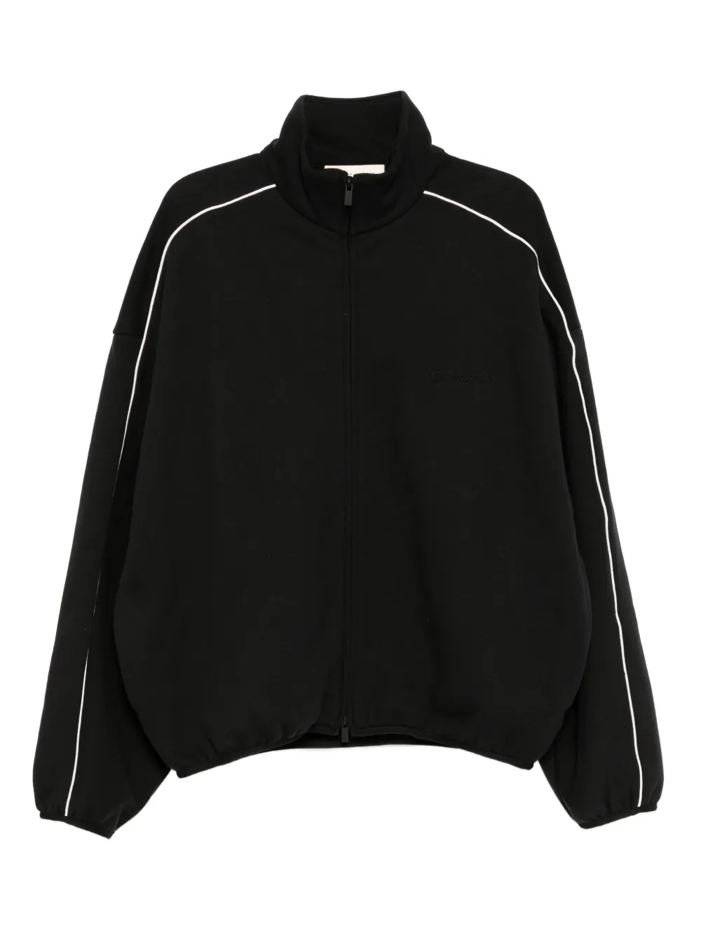 FEAR OF GOD ESSENTIALS ロゴ ジャケット - ブラック FEAR OF GOD ESSENTIALS ロゴ ジャケット - ブラック