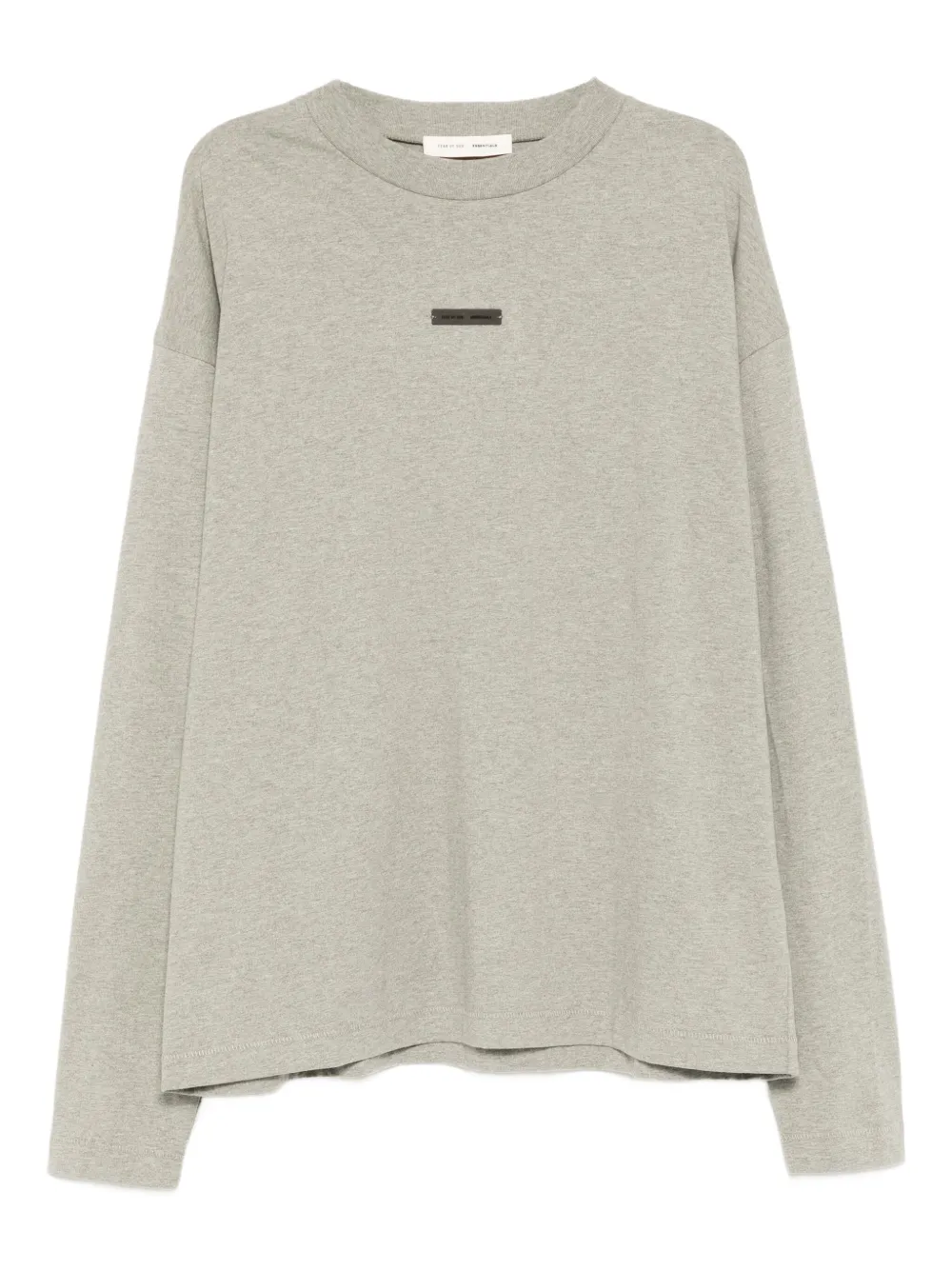 FEAR OF GOD ESSENTIALS classic long-sleeved T-shirt | Grey | Image 1