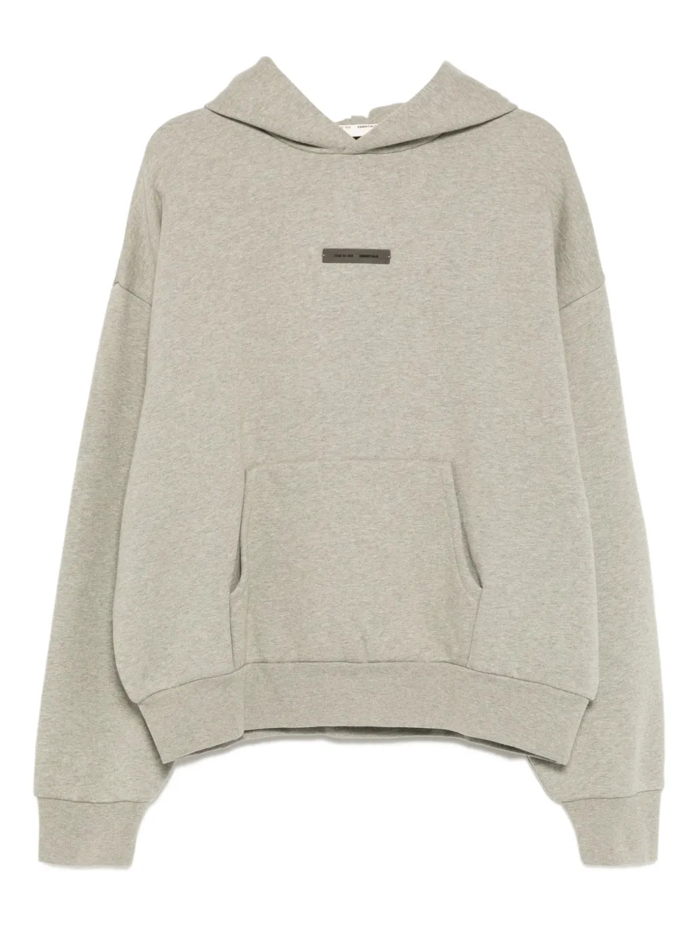 FEAR OF GOD ESSENTIALS classic fleece hoodie | Grey | Image 1