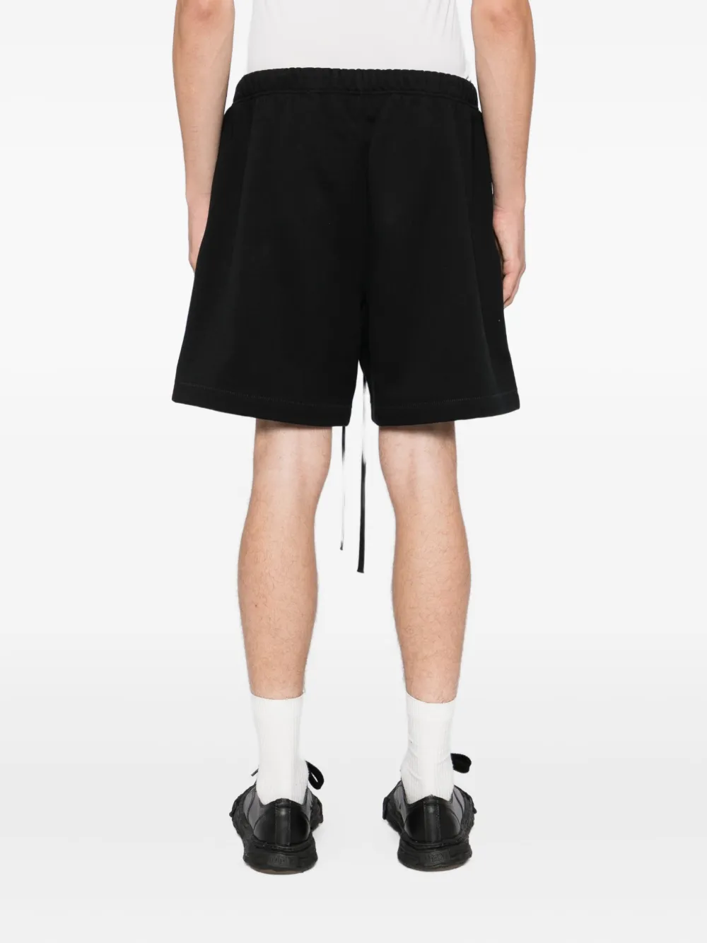FEAR OF GOD ESSENTIALS Shorts met logo-applicatie Zwart