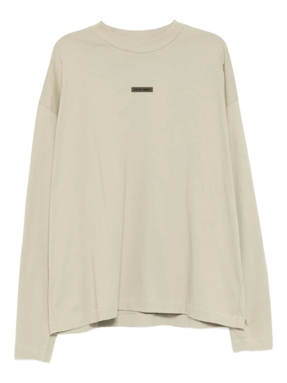 FEAR OF GOD ESSENTIALS classic long-sleeved T-shirt | Green | Image 1