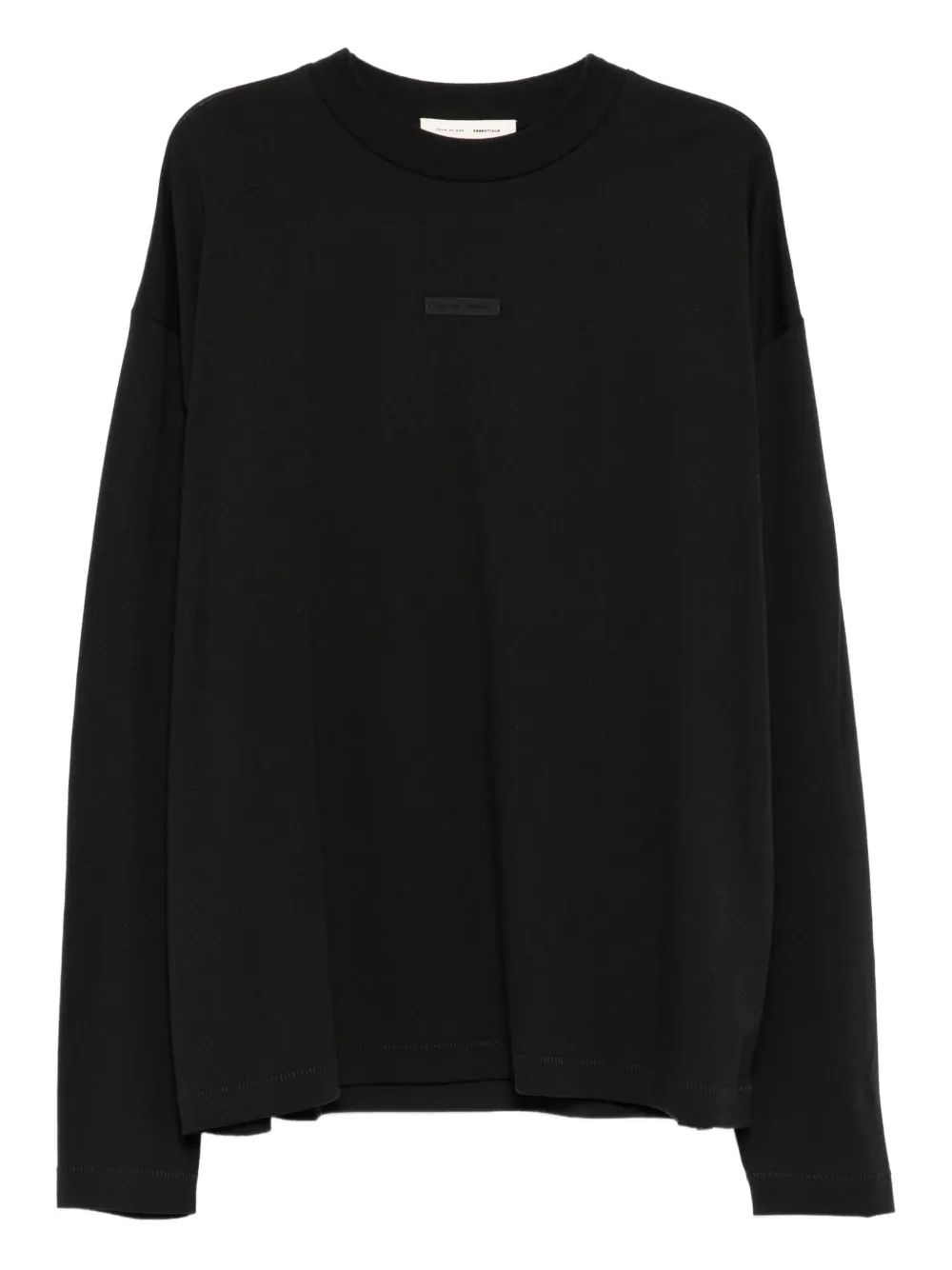 FEAR OF GOD ESSENTIALS classic long-sleeved T-shirt | Black | Image 1