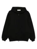 FEAR OF GOD ESSENTIALS logo-embroidered hoodie - Black