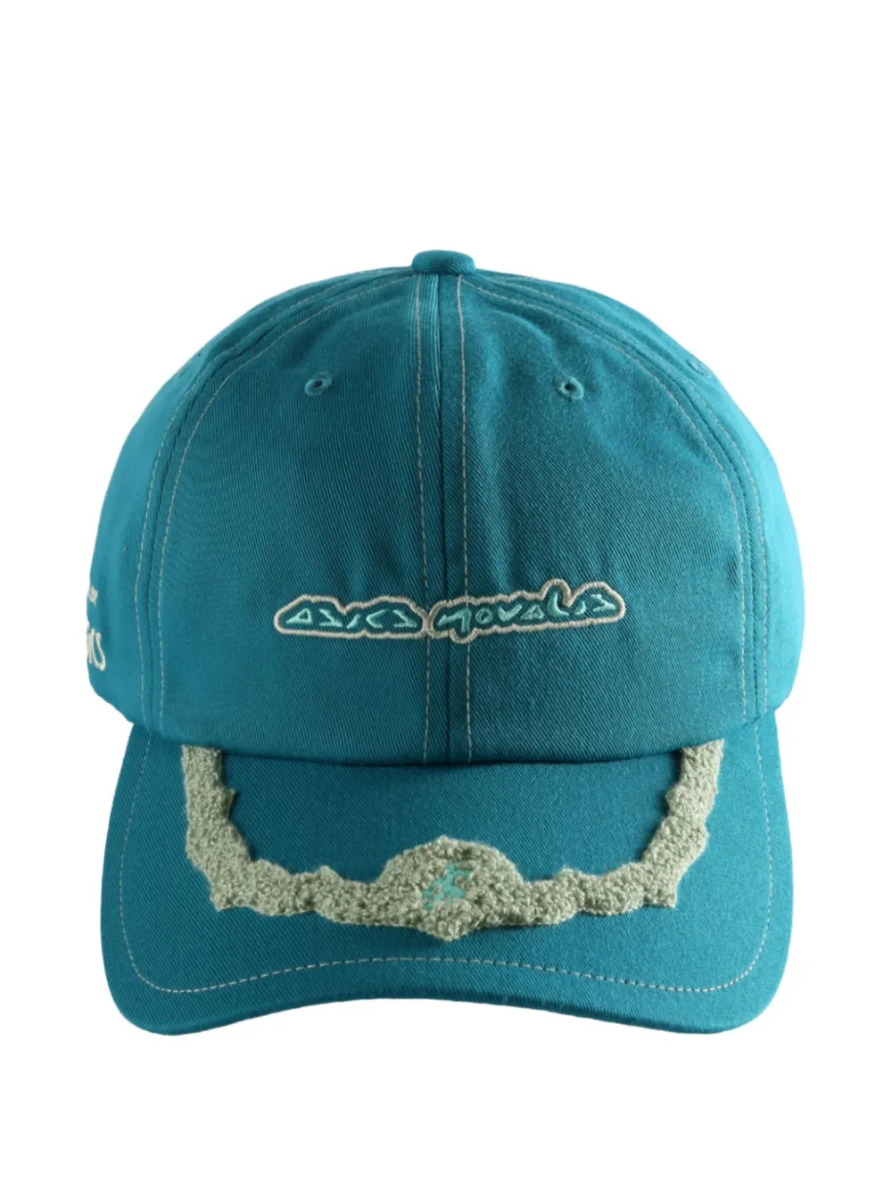 ASICS x Kiko Kostadinov embroidered-detail baseball cap | Blau | Image 1