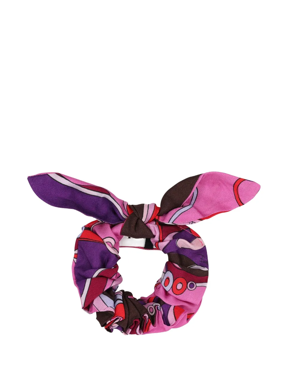 PUCCI Junior Orchidee-print scrunchie | Purple | Image 1