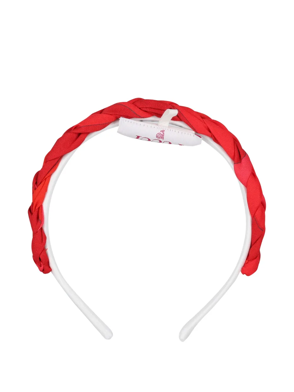 PUCCI Junior plaited headband | Red | Image 1