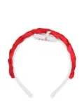 PUCCI Junior plaited headband - Red
