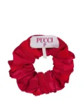 PUCCI Junior patterned scrunchie - Red