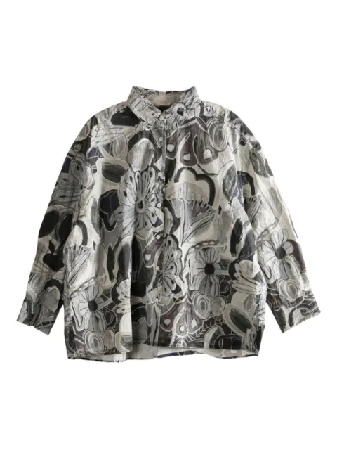 Casey Casey Manon floral-print cotton shirt