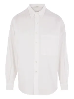 OUR LEGACY long-sleeve Silk Shirt | White | FARFETCH