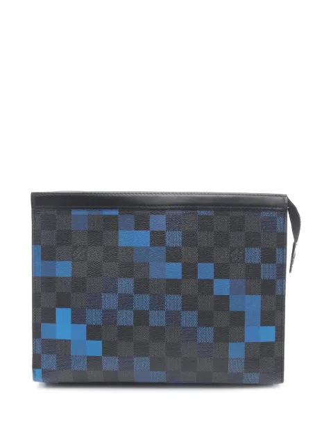 Louis Vuitton Pre-Owned 2018 Damier Graphite Pixel Pochette Voyage MM clutch bag