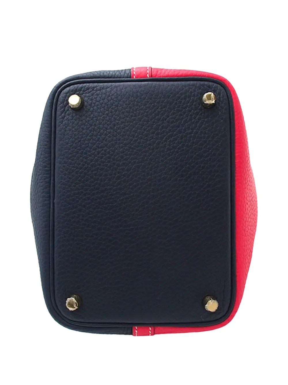 Pre-owned Hermes 2019 Bicolor Clemence Picotin Lock 18 Handbag In Pink