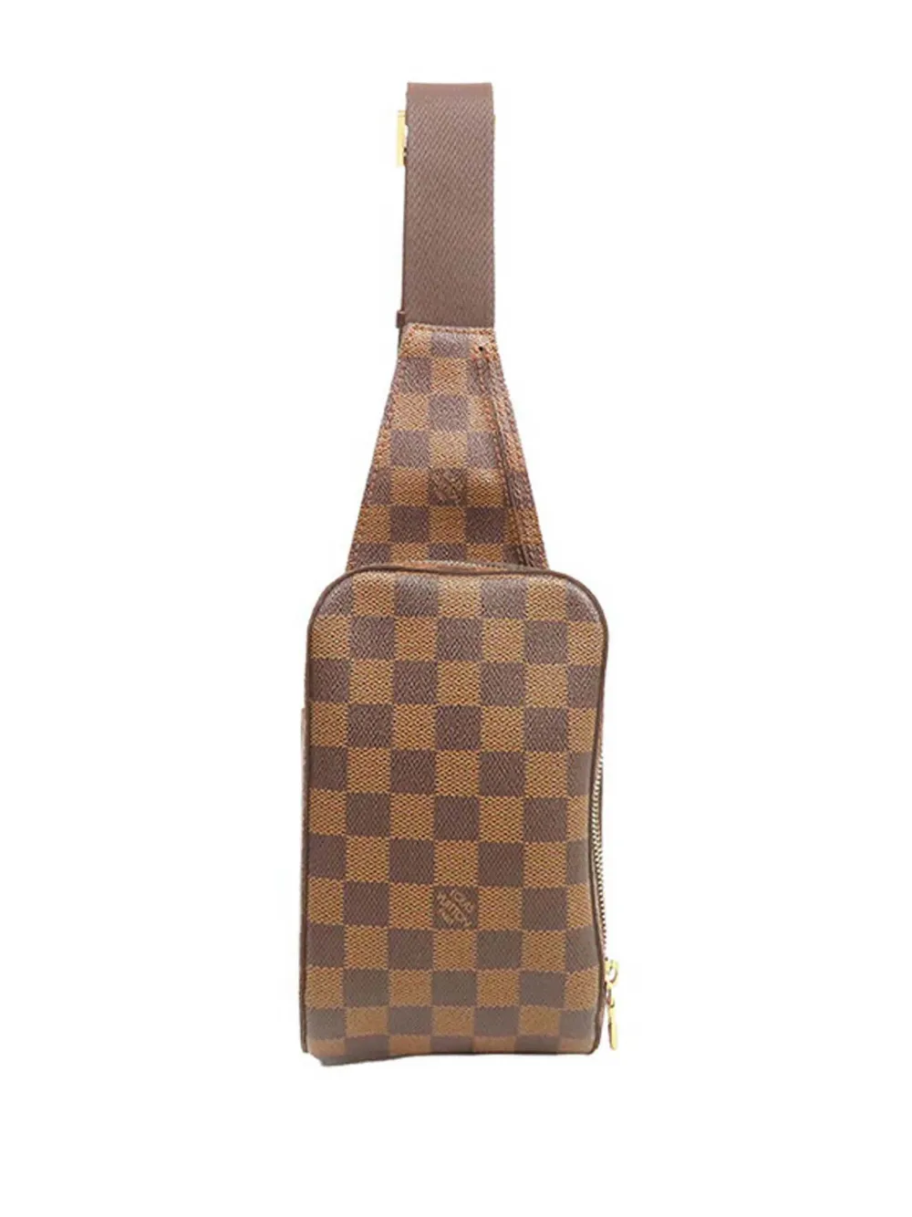 Louis Vuitton Pre-Owned 2009 Damier Ebene Geronimos crossbody bag | Brown | Image 1