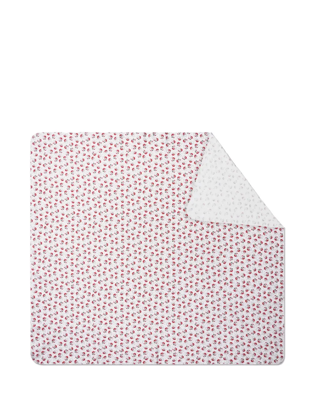 Magnolia Baby Santa-print Baby Blanket In Pink