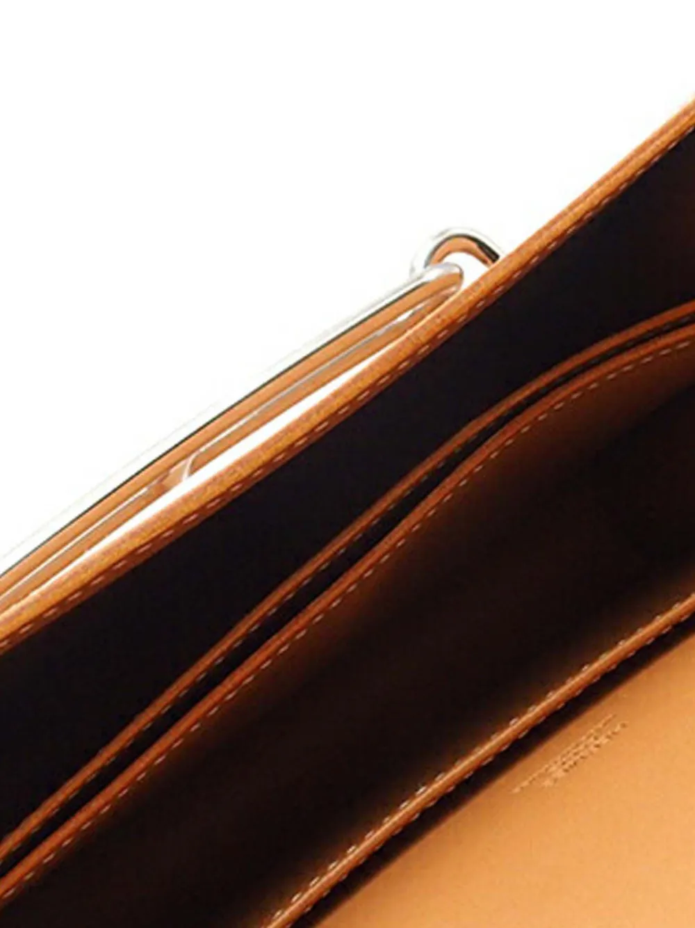 Pre-owned Hermes 2016 Mini Veau Butler Sac Roulis Crossbody Bag In Brown