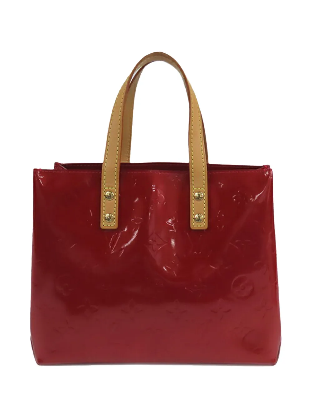 Louis Vuitton Pre-Owned 2008 モノグラム ヴェルニ リード PM ハンドバッグ - レッド Louis Vuitton Pre-Owned 2008 モノグラム ヴェルニ リード PM ハンドバッグ - レッド