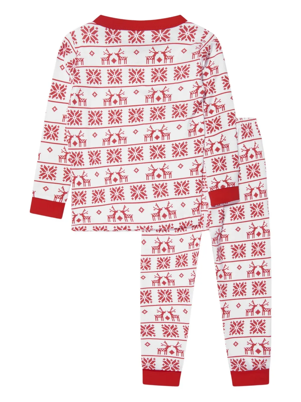 MAGNOLIA BABY reindeers fair-isle trousers set | Trouser Sets | Image 2