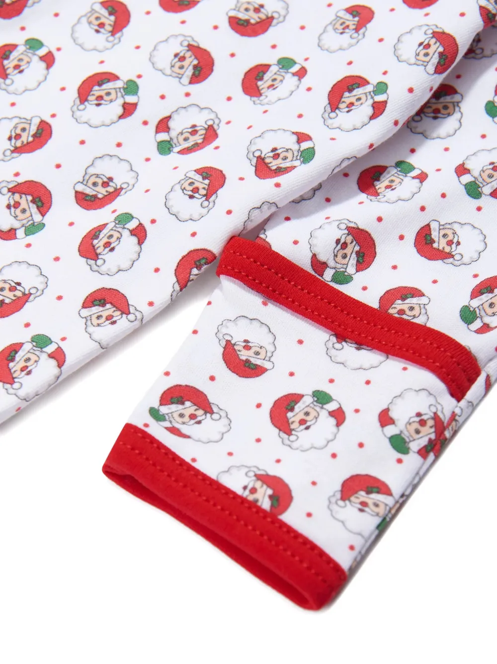 MAGNOLIA BABY santas-print romper - Wit