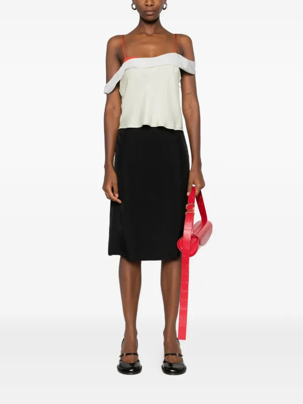 Marni Aラインスカート | ブラック | FARFETCH JP