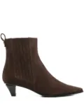 Roberto Festa pointed-toe ankle boots - Brown