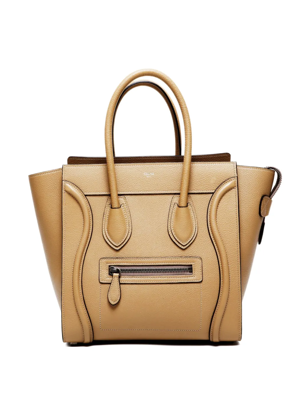 Celine Pre-Owned 2018 leather tote bag | Brown | Image 1