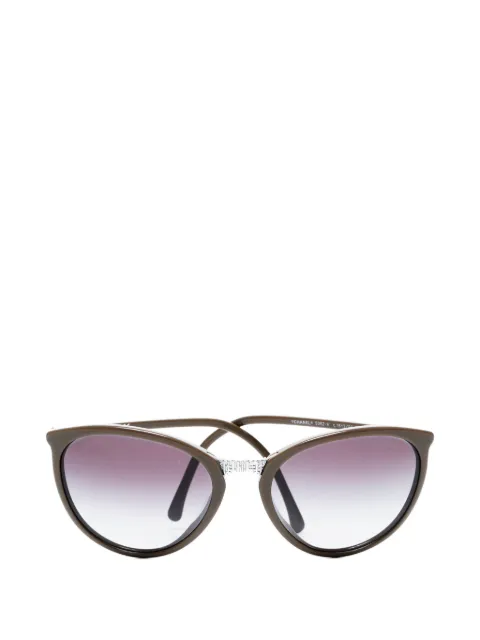 CHANEL Pre-Owned 2000s CC Mark cat-eye sunglasses