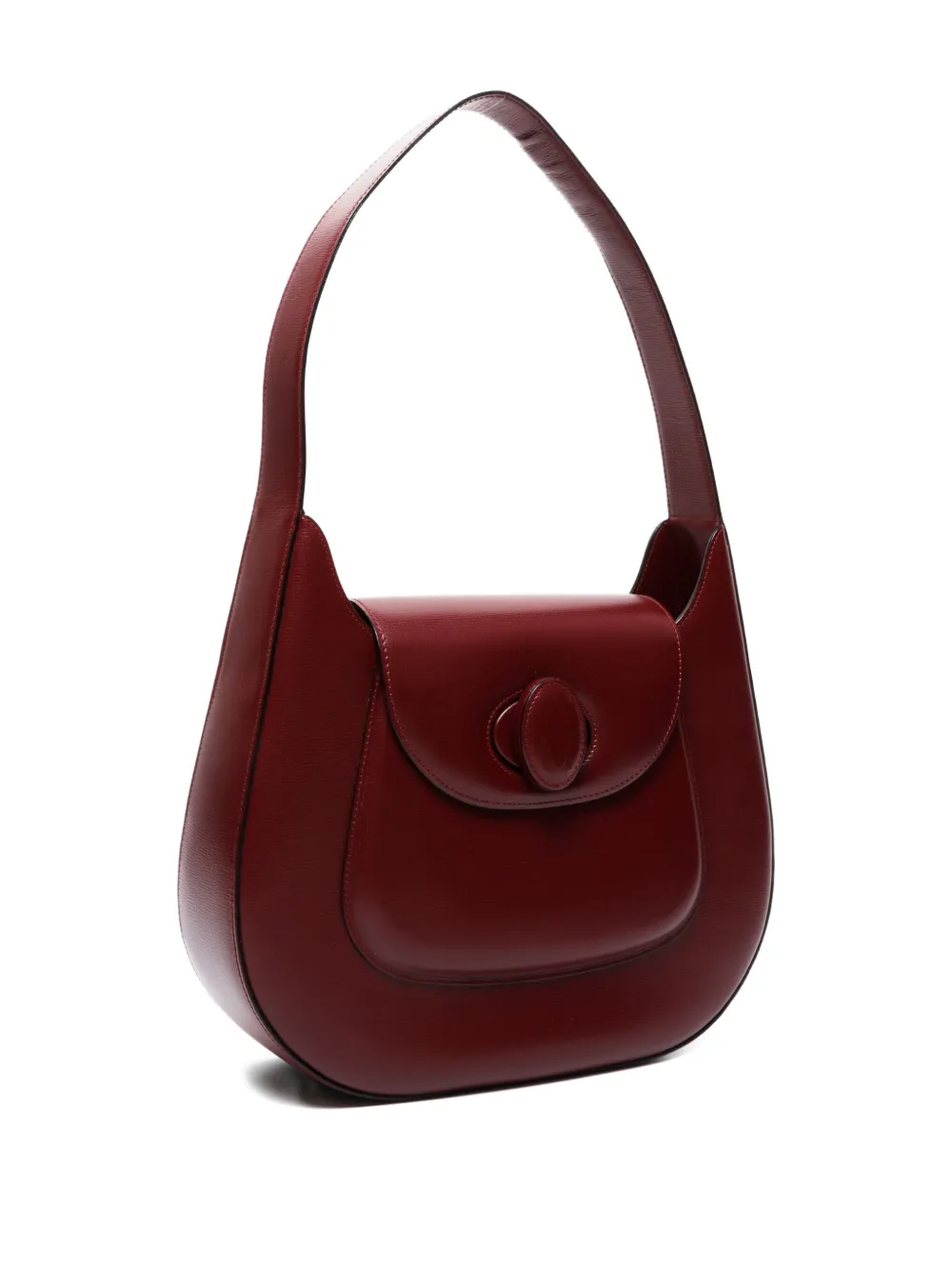 Pre-owned Cartier 1990-2010s Must Line Shoulder Bag In Red