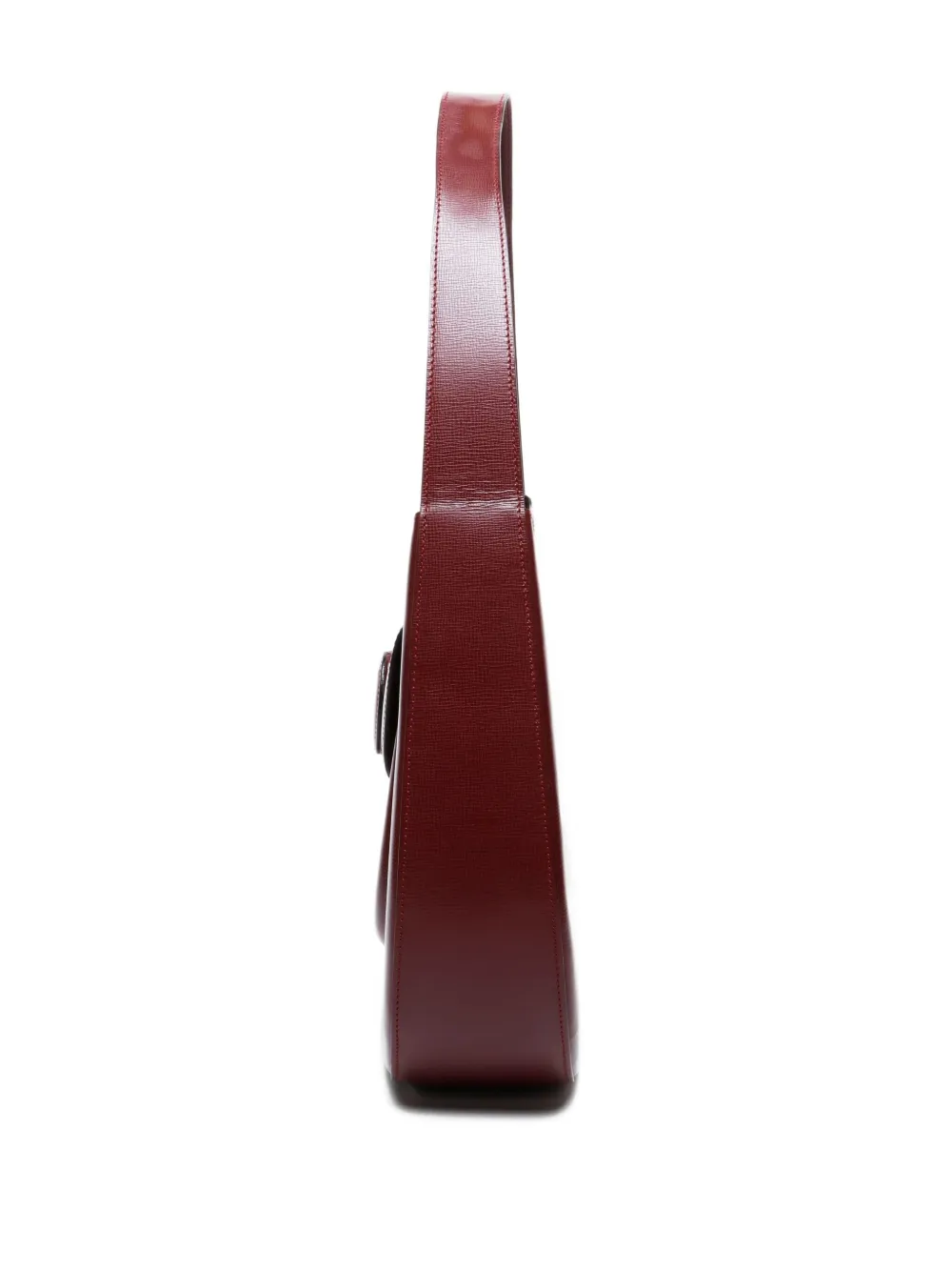 Pre-owned Cartier 1990-2010s Must Line Shoulder Bag In Red