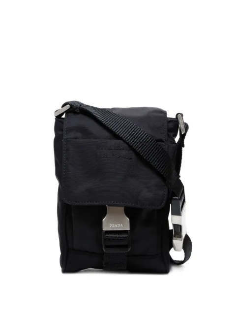 Prada Pre-Owned 1990-2010s buckle-closure messenger bag