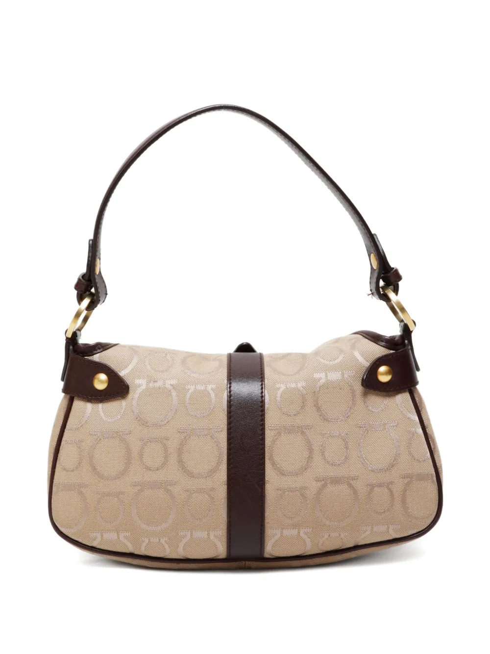 Ferragamo Pre-Owned 1990-2000s Gancini-pattern shoulder bag | Image 2