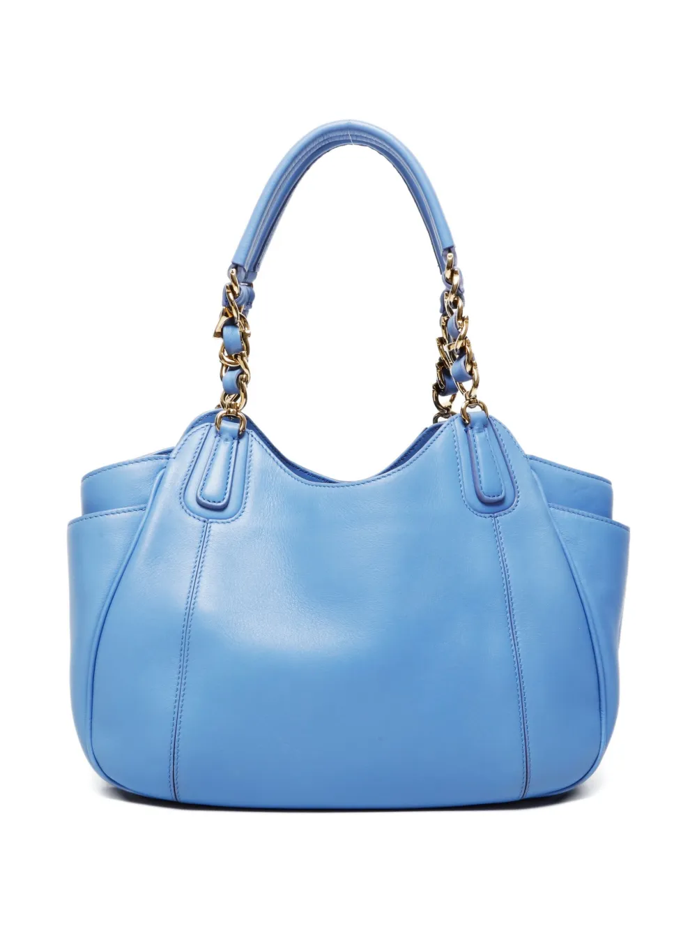 Ferragamo Pre-Owned 2000-2020 Melinda chain-handle leather handbag | Pre-Owned | Image 2