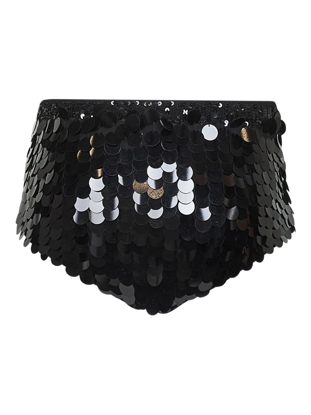 P.A.R.O.S.H. sequin-embellished shorts | Black | Image 1