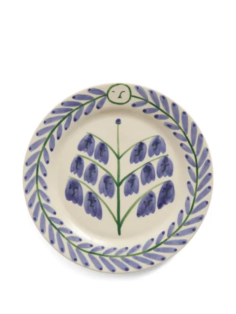 HAY La Pittura floral-print plate