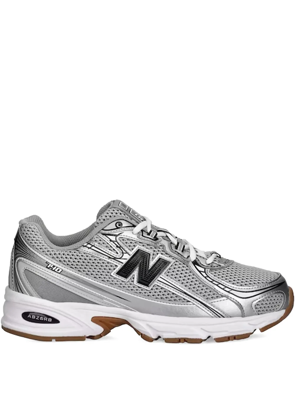 New Balance 740 mesh lace-up sneakers Grey