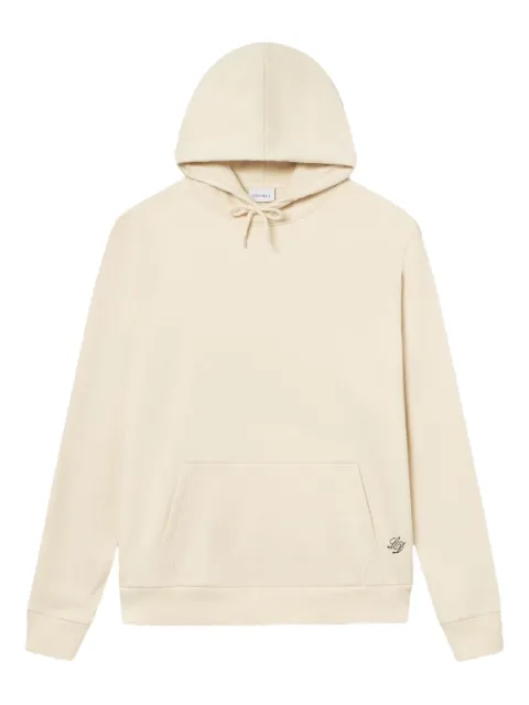 Les Deux logo-embroidered cotton hoodie