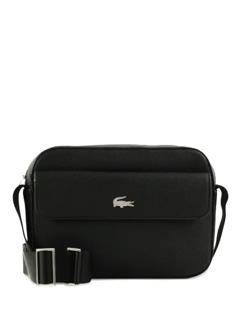 Lacoste zip-fastening pocket shoulder bag