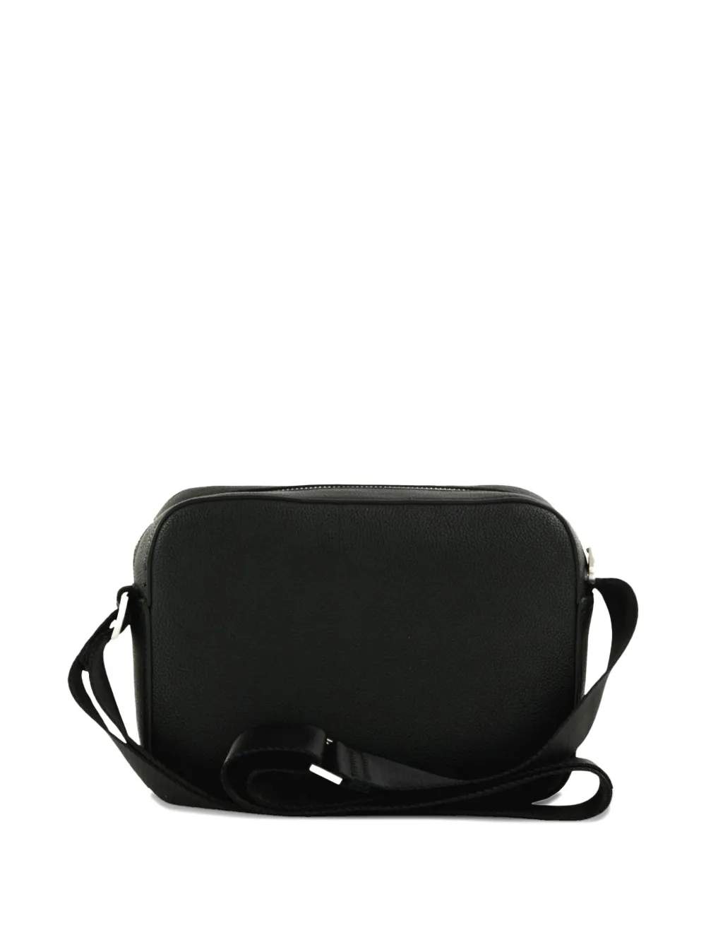 Lacoste zip-fastening pocket shoulder bag - Zwart