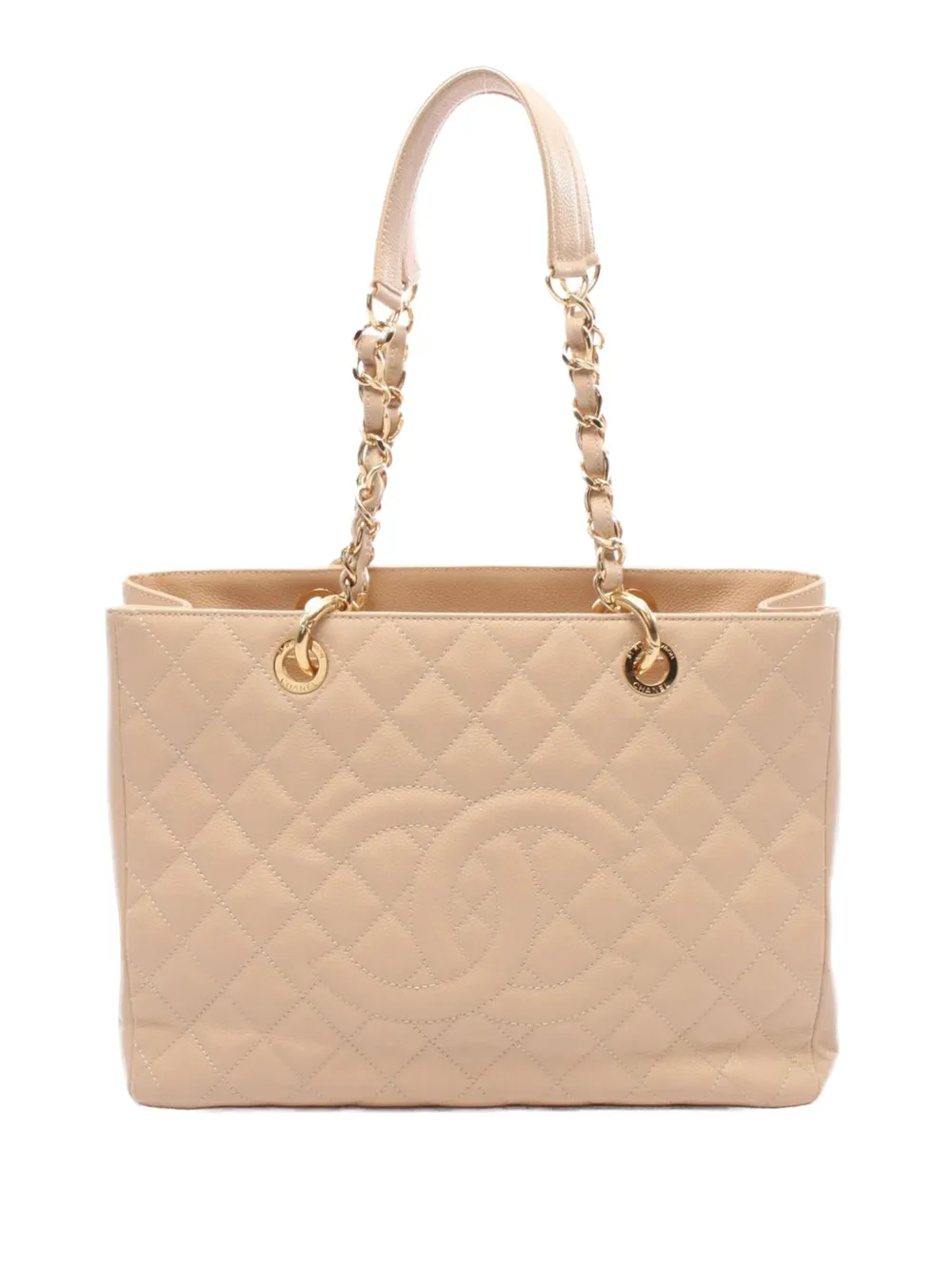 国内発送 シャネル グランド ショッピング トート CHANEL シャネル チェーントート トートバッグ グレインド