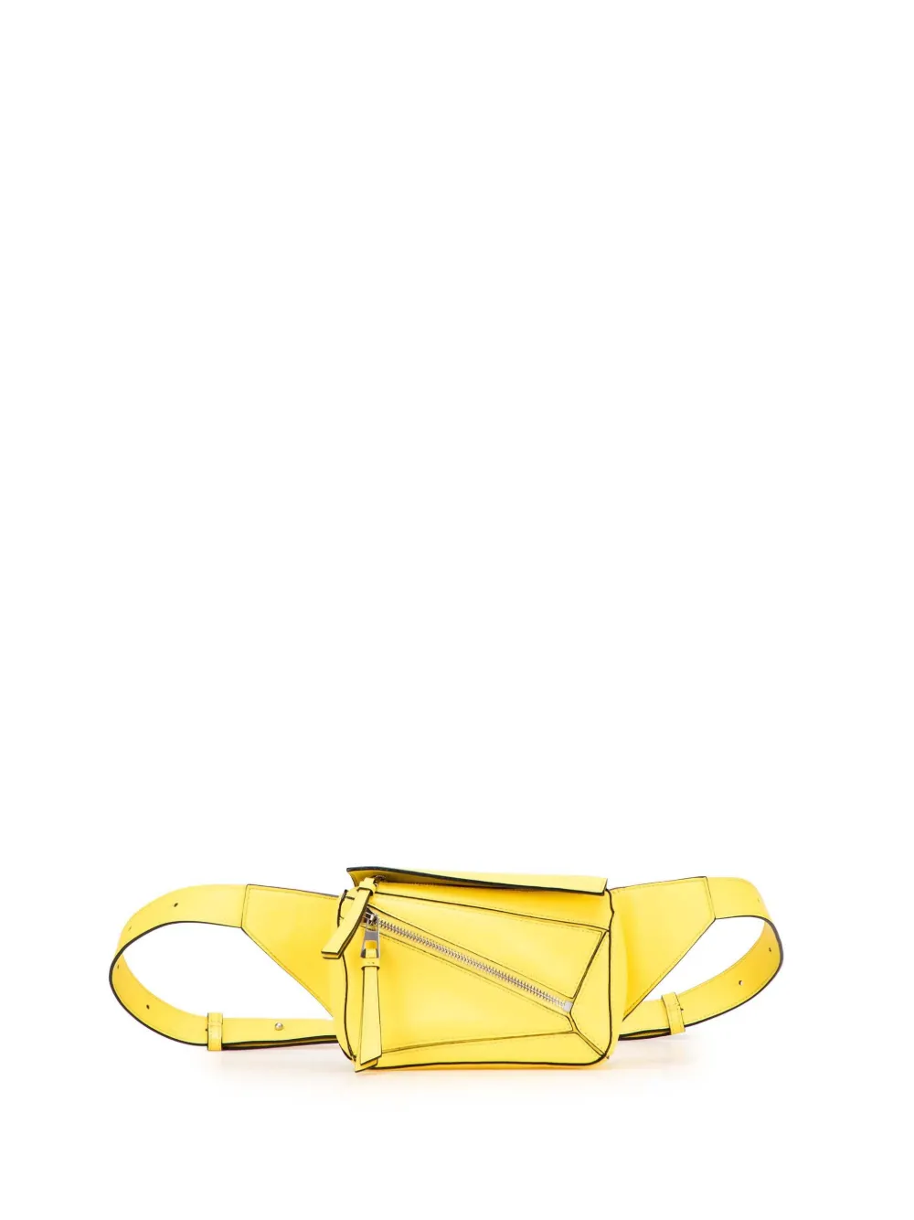 Loewe Pre-Owned 2022 Mini Calfskin Puzzle Bumbag belt bag | Yellow | Image 1