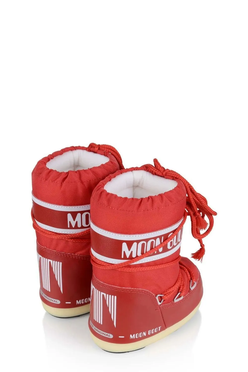 Moon Boot Kids Icon logo-detail snow boots Rood