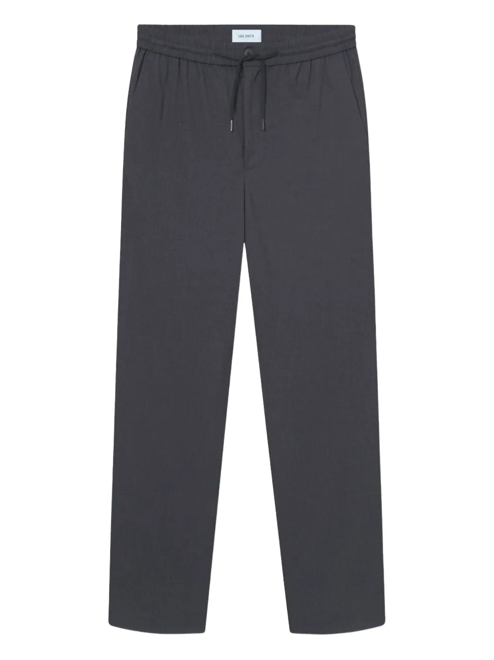 Les Deux Como Tapered Drawstring Trousers In Gray