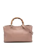 Gucci Pre-Owned 2016-2025 Medium Calfskin Bamboo Shopper satchel - Brown