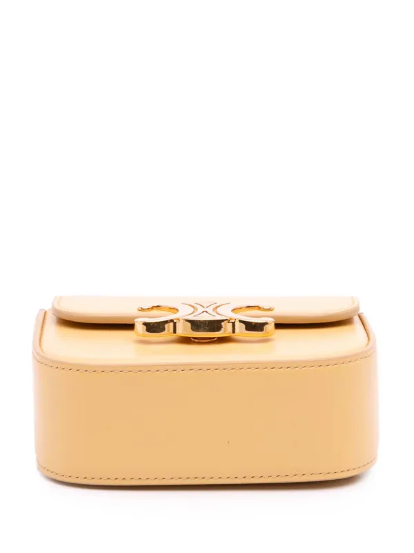 CELINE セリーヌ　ミニトリオンフ　ショルバーバック　イエロー 楽天市場】CELINE セリーヌ 10I513DPV.11OY シャイニーカーフ
