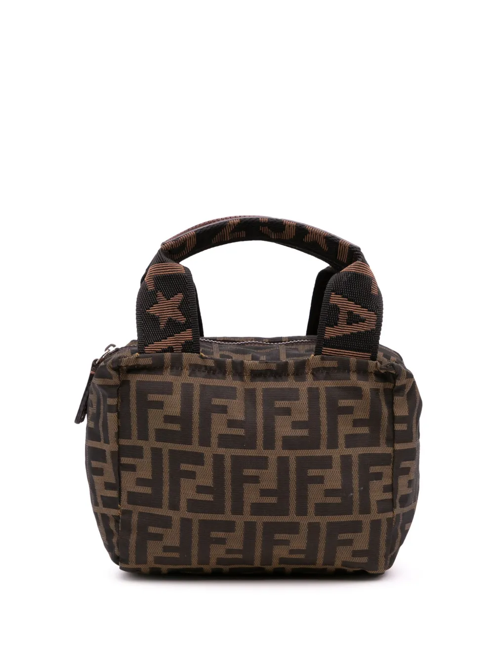 Fendi Pre-Owned 2000-2010 Mini Zucca Canvas handbag | Brown | Image 1