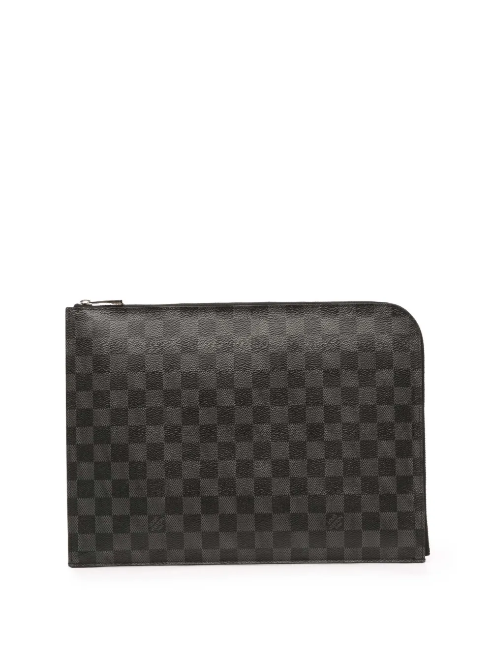 Louis Vuitton Pre-Owned 2016 Damier Graphite Pochette Jour GM clutch bag | Black | Image 1