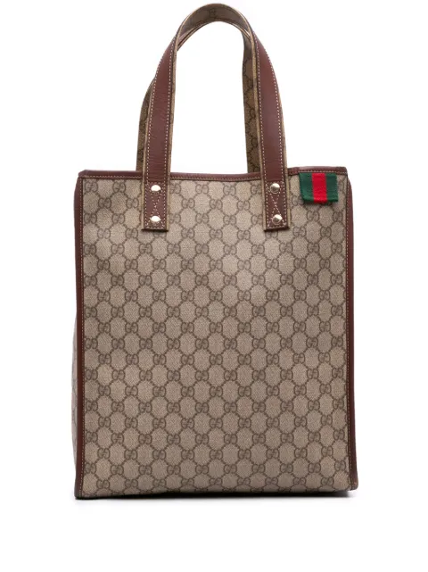 Gucci Pre-Owned 2016-2025 GG Supreme Web tote bag